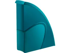 Porte-revues cep riviera polystyrene capacite 700f 270x310x85 mm coloris esmeraude