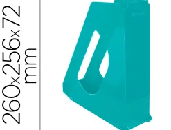 Porte-revues esselte colour'breeze a4 translucide couleur bleu