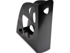Porte-revues exacompta ecomag polystyrène solide stable format a4+ oeillet préhension noir