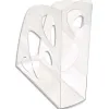 Porte-revues exacompta ecomag polystyrène solide stable format a4+ oeillet préhension cristal