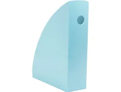 Porte-revues exacompta mag-cube skandi a4+ oeillet de prehension coloris bleu givre