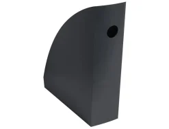Porte-revues exacompta mag-cube ecoblack a4+ oeillet de prehension coloris noir