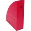 Porte-revues exacompta mag-cube iderama a4+ oeillet de prehension coloris framboise