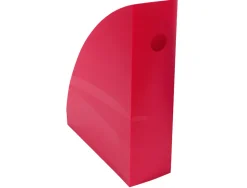 Porte-revues exacompta mag-cube iderama a4+ oeillet de prehension coloris framboise