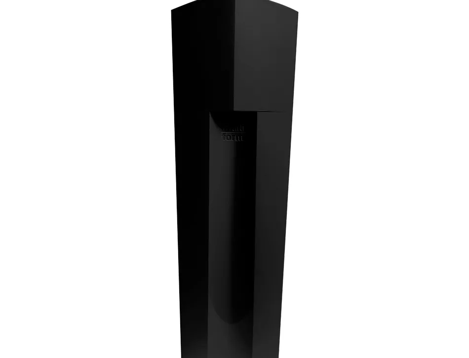 Porte-revues exacompta the magazine ecoblack 292x110x320mm stable grande capacité forme conique noir