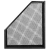 Porte-revues q-connect métal mesh maille métallique 250x79x289mm coloris noir