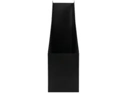 Porte-revues q-connect métal mesh maille métallique 250x79x289mm coloris noir