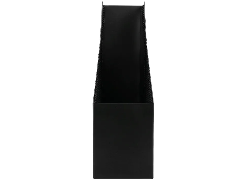 Porte-revues q-connect métal mesh maille métallique 250x79x289mm coloris noir