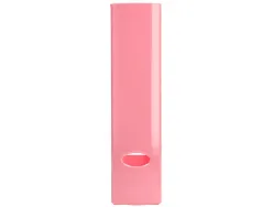 Porte-revues q-connect plastique 320x250x80mm coloris rose pastel