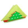 Porte-serviettes culture club à décorer forme sapin mdf 16x5x6cm