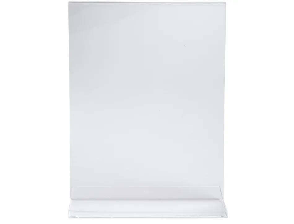 Porte-visuel exacompta acrylique droit vertical a4 coloris cristal