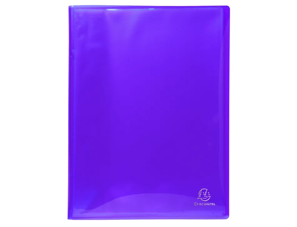 Porte-vues exacompta iderama pp 100 vues coloris assortis