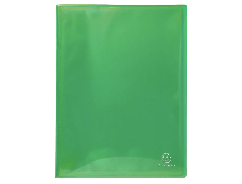 Porte-vues exacompta iderama pp 100 vues coloris assortis
