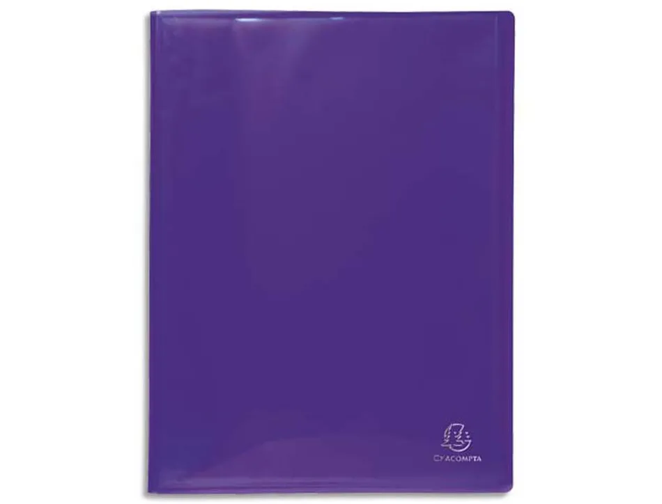 Porte-vues exacompta iderama pp 120 vues coloris assortis