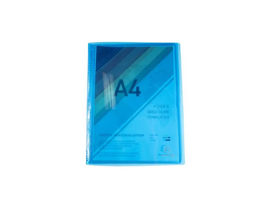 Porte-vues exacompta iderama pp 40 vues coloris assortis