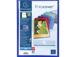 Porte-vues exacompta krea cover pp 120 vues coloris assortis