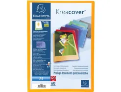 Porte-vues exacompta krea cover pp 120 vues coloris assortis