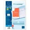 Porte-vues exacompta krea cover pp 40 vues coloris blanc