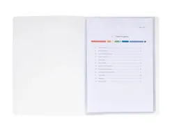 Porte-vues exacompta krea cover pp 40 vues coloris blanc