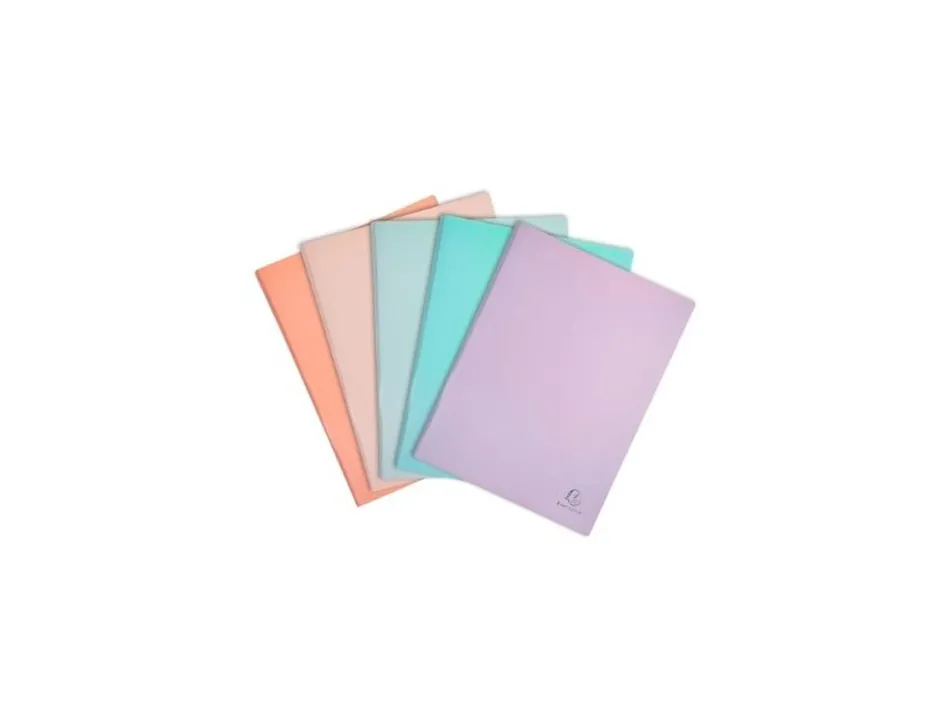 Porte-vues exacompta soudes pp a4 40 vues coloris assortis