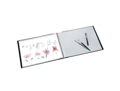 Porte-vues viquel art'view pp creativ'gallery a3 format paysage 60 vues coloris noir