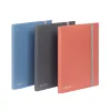 Porte-vues viquel business class polypropylene fermeture elastique a4 60 vues coloris aleatoire