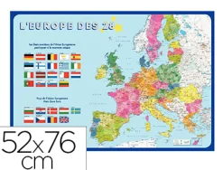Poster bouchut grandrémy europe 52x76cm 150g pelliculé effaçable à sec