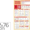 Poster bouchut grandrémy premiers secours 52x76cm 150g pelliculé effaçable à sec