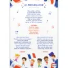 Poster pedagogique la marseillaise enfant bouchut grandremy pellicule effacable a sec 52x76cm