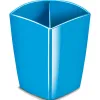 Pot à crayons magnétique cep gloss tonic 2 compartiments polystyrène antichoc bonne stabilité rectangulaire bleu océan