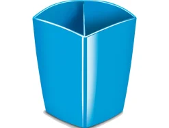 Pot à crayons magnétique cep gloss tonic 2 compartiments polystyrène antichoc bonne stabilité rectangulaire bleu océan