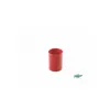 Pot a crayon faibo polystyrene resistant 7.8x10cm coloris rouge opaque
