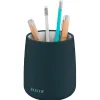 Pot a crayon leitz cosy ceramique gris 108mm diametre 85mm