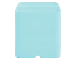 Pot a crayons exacompta pen-cube aquarel 2 compartiments coloris vert pastel