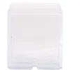 Pot a crayons exacompta pen-cube office cristal 2 compartiments coloris transparent
