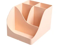 Pot a crayons exacompta pen-wave skandi 5 compartiments coloris nude