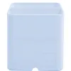 Pot a crayons exacompta pen-cube aquarel 2 compartiments coloris bleu pastel
