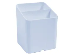 Pot a crayons exacompta pen-cube aquarel 2 compartiments coloris bleu pastel