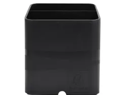 Pot a crayons exacompta pen-cube magnetique 2 compartiments coloris noir