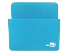 Pot a crayons liderpapel plastique magnetique 125x75x40 mm bleu