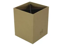 Pot a crayons savana oxford 4 compartiments carton recycle