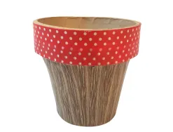 Pot de fleur graine creative carton 9x9 cm