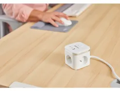 Power cube fellowes multiprises coloris blanc