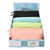Presentoir de 5 trousses liderpapel minibag 2 fermetures eclair avec poche interieure 290x310x230mm