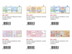 Presentoir de comptoir imaginovo bloc notes adhesifs pvc 160 unites assorties 310x270x420 mm