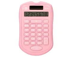 Presentoir liderpapel calculatrice de poche xf44 8 chiffres solaire et piles 94x59,5x10,5mm coloris