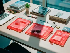 Presentoir liderpapel pochette zip multiusage tailles et coloris assortis 40 unites