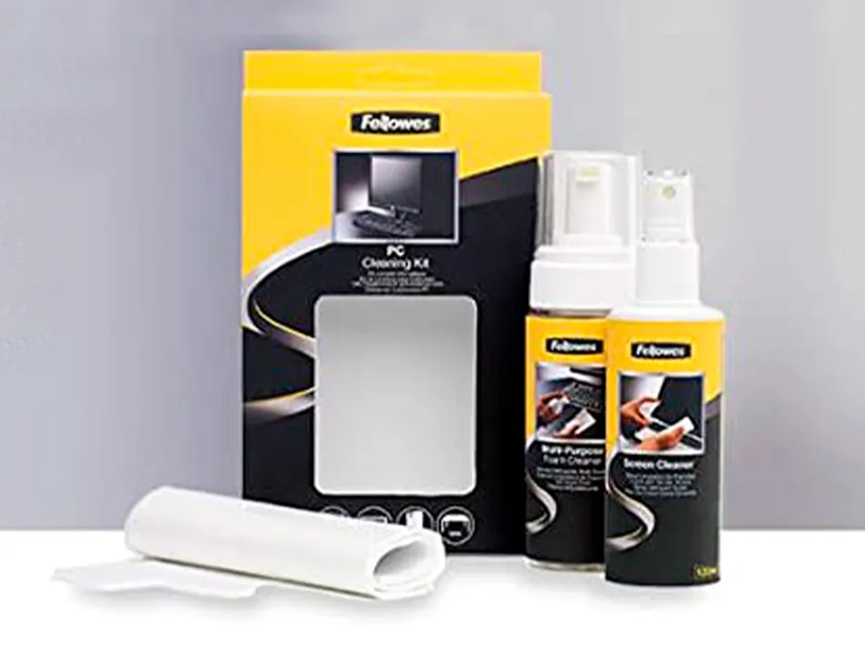 Produit nettoyant fellowes ecrans crt/tft/lcd plasma ordinateurs portables antistatique spray 250ml
