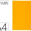 Protege documents exacompta a4 couverture polypro souple mate 40 vues grainees anti reflet coloris jaune