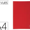 Protege documents exacompta a4 couverture polypro souple mate 40 vues grainees anti reflet coloris rouge
